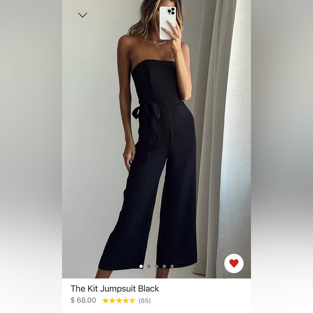 Black Princess Polly Jumpsuit